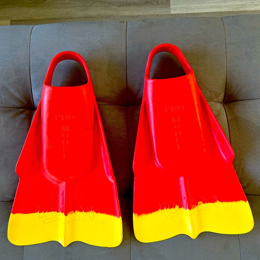 DaFin body surfing swim fins.